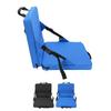 Folding Stadium Seat Cushion with Back Support Portable Handle Bleacher Cushion for Outdoor