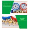 3 Way R410A Manifold Gauge Set  for R410a R22 R134a R404a Refrigerant