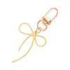 Металлический брелок Брелок-подвеска с бантиком Цепочка для ключей от машины Милые бантики Брелоки Подвесные украшения Шарм для сумки для женщины