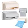 Garbage Bag Storage Box Dispenser Compact Design Quick Access Easy Installation Kitchen