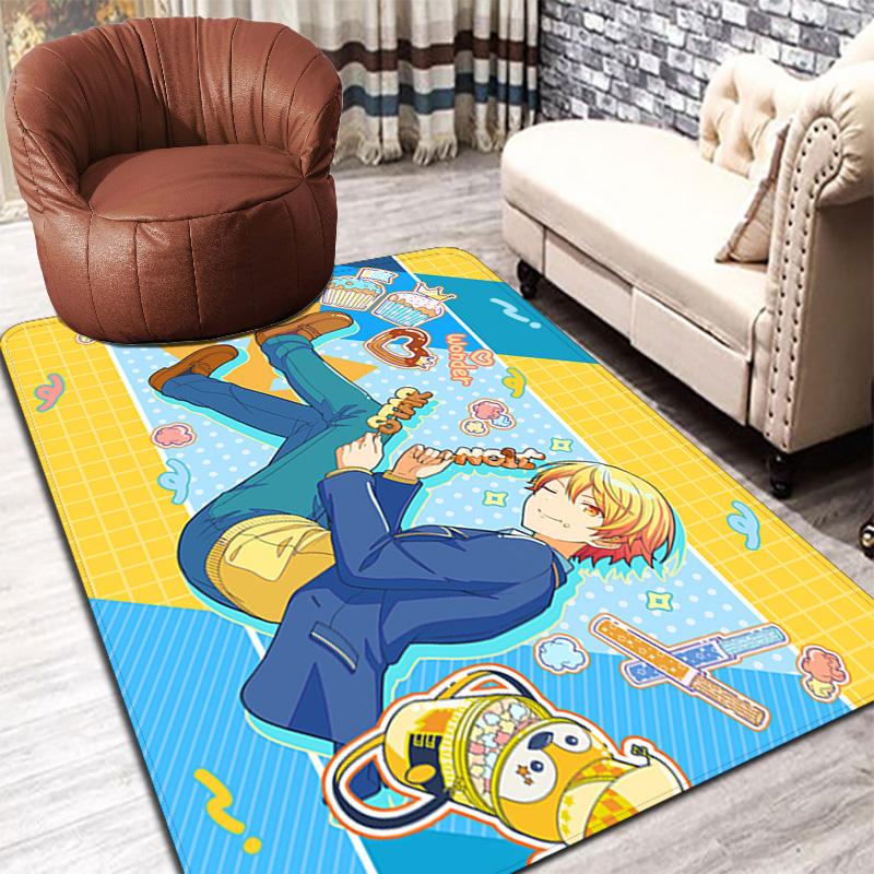 Project SEKAI COLORFUL STAGE Rug Floor Mat for Living Room or Bedroom Soft and Comfortable Carpet a Gift for Birthday and Holiday.DFF0925255