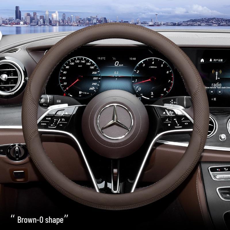 Чехол на руль Mercedes: Подходит для C260L, C350eL, E300L Sport, CLA220 AMG и C200L