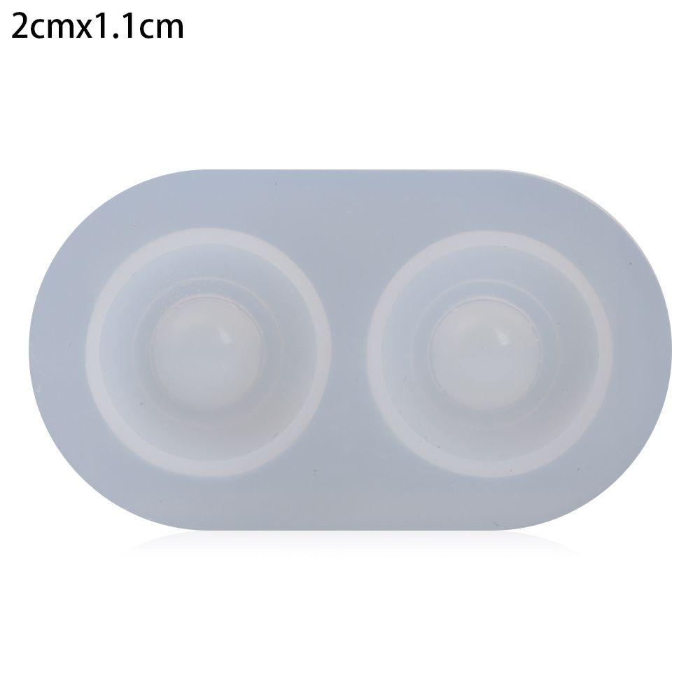 Инструменты для изготовления игрушек, силиконовая форма для литья, форма для кукольных глаз, полукруглые глазные яблоки, аксессуары для кукол