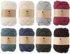 Knitworm HUG Medium Wool 8 30g Full Color Set Yarn, Balls, (Approx. 92m),
