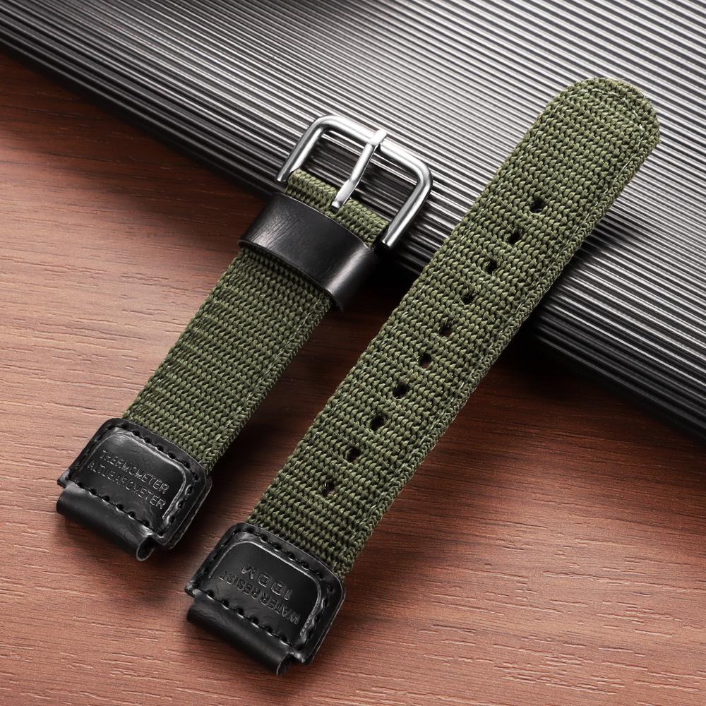 Новый нейлоновый ремешок для часов 19 мм для Casio FT-500WC Мужской холщовый ремешок для кварцевых часов Задающий тренды стиль Браслет Relogio для мужчин и женщин