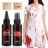 100ml Halloween Fake Blood Halloween Liquid Blood Drops Halloween Simulation Vampire Fake Blood Spray For Cosplay