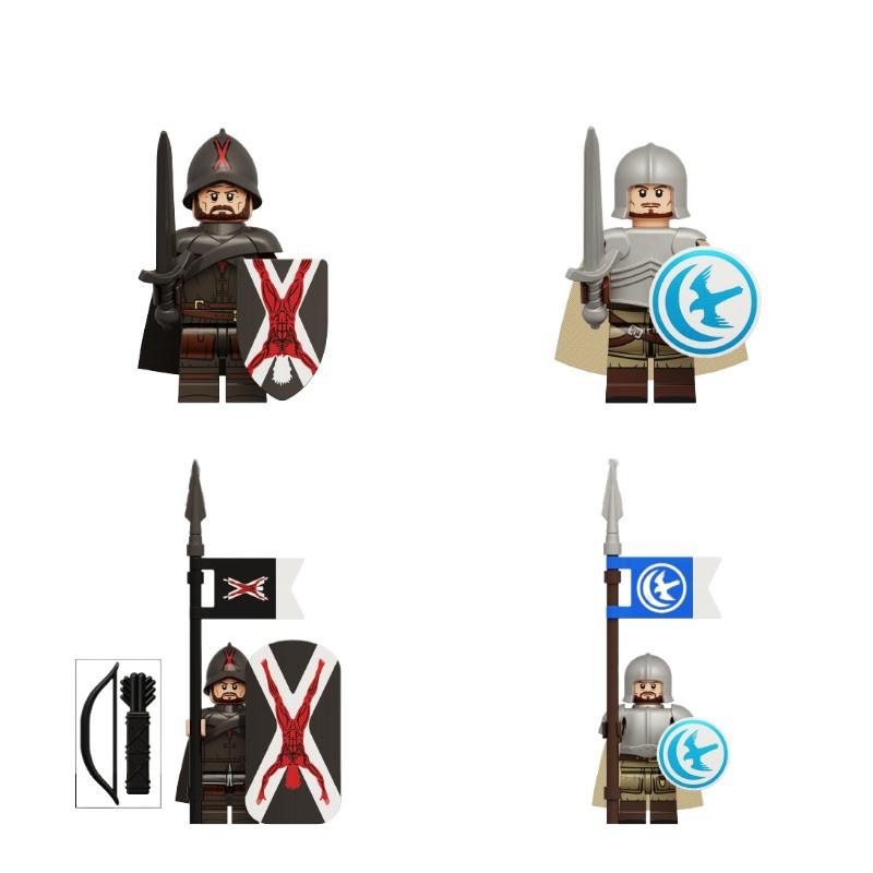 Kt1073 Игра престолов Болтон Элитный рыцарь Рыцарь Долины Эйрин Конструктор