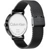 Modern 42mm SS Belt Black Dial, Parallel Import Wrist Watch