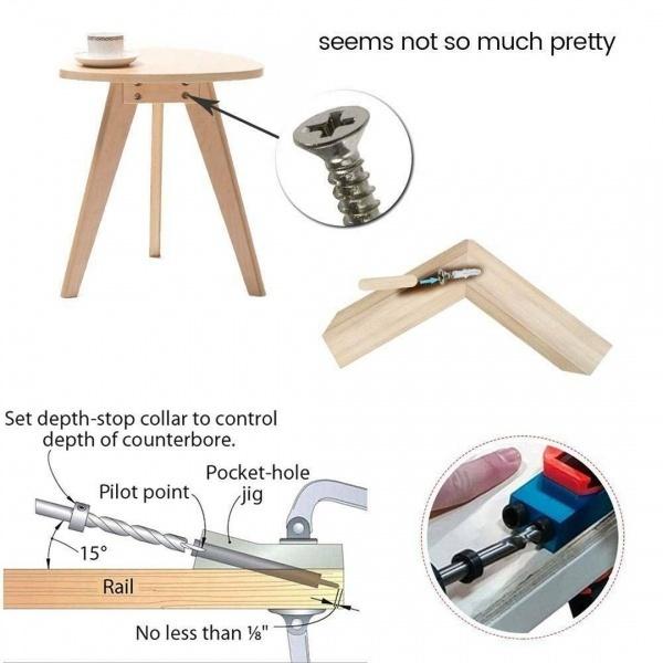 14 шт./компл. комплект карманных отверстий, отвертка, ступенчатое сверло, деревообрабатывающий столярный инструмент