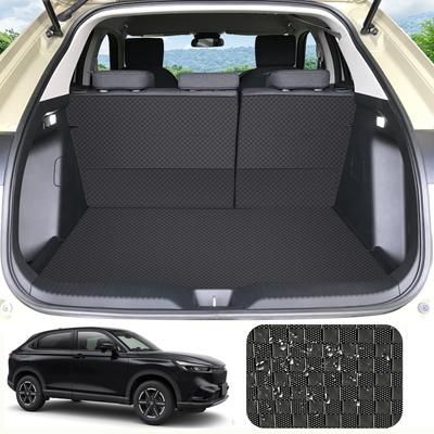 YORKNEIC Honda New Vezel Коврик для багажа RV Series Актуальный с 2022 года Задняя крышка Коврик для багажника для конкретной модели автомобиля Задняя крышка Материал из синтетической кожи