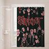 S-Slipknot Рок Логотип Водонепроницаемая Тканевая Шторка для Душа Украшение для Ванной Комнаты Шторка Домашняя Гавайский Стиль Шторка для Душа