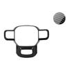 Carbon Fiber Style Steering Wheel Frame Cover Trim For 2021-2022 Ford F150 F-150