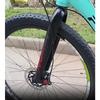 MEROCA Mountain Bike Barrel Shaft Hard Fork For Disc Brake 26/27.5/29 Inch Boost 15x100/110mm Forks EIEIO Bicycle Parts