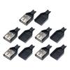 Корпус USB-гнезда female USB 2.0 5V Мобильное гнездо female