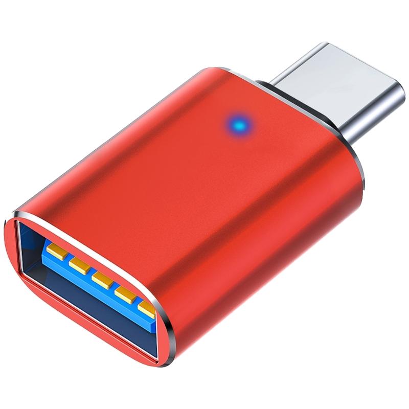 Short USB C to USB Adapter USB Ctype Female to USB3.0 Male Adapter Connectors OTG Adapter for Phone Laptops