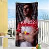 Rb Leipzig Customizable Name Beach Towel Super Soft Absorbent Ideal For Travel Outdoor Swim Pool Yoga Surf Camping Hiking Gym Gift Holiday
