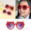 Детские солнцезащитные очки, симпатичные мультяшные очки тануки, оправа для детей 3-8 лет, детские игрушечные очки для девочек, модель