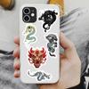Китайские Драконы Наклейки Крутые Искусство Игра Эстетика DIY Игрушка Подарок Граффити Наклейка для Телефона Багажа Ноутбука Скрапбукинга Водонепроницаемые