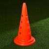 Thickened Round Bottom Football Hurdles with Holes - 30/52cm Multifunctional Training Cones