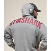 Gymshark Толстовка Power Hoodie Charcoal Core Marl A2c9h Gbbb