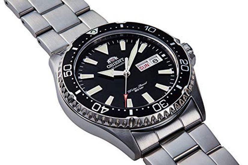 Orient Часы Mako Automatic, механические, автоматические, с внутренней гарантией, черные [Orient], для дайвинга, производитель RN-AA0001B, мужские