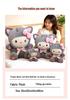 Плюшевая игрушка Кошка Ки KT Meow Meow: Милая трансформирующаяся тканевая кукла и подушка