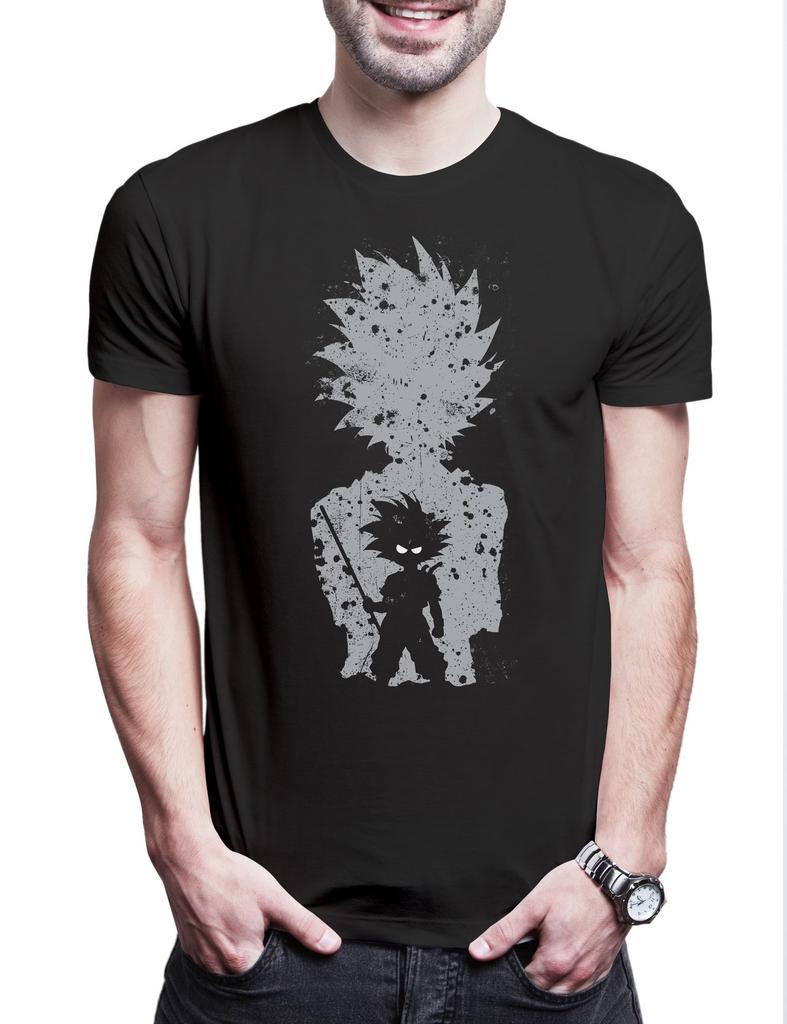 Shadow Herren T-Shirt Mens Womens Tees Top Super Dragon Saiya Gym Vintage Ball Karate Kung Fu