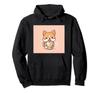 Shiba Bubble Things Print Hoodie Cute, Dog, Inu, Boba, Tea, Cute,