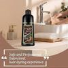 Hair Color Shampoo 3 in 1 Coffee Brown Semi Permanent Dye Fast Color Refresh OneStep Application