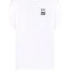 Emporio Armani Мужская футболка с длинным рукавом и принтом букв логотипа SS25, круглый вырез, кремово-белая 7M000118-AF13244-U0002