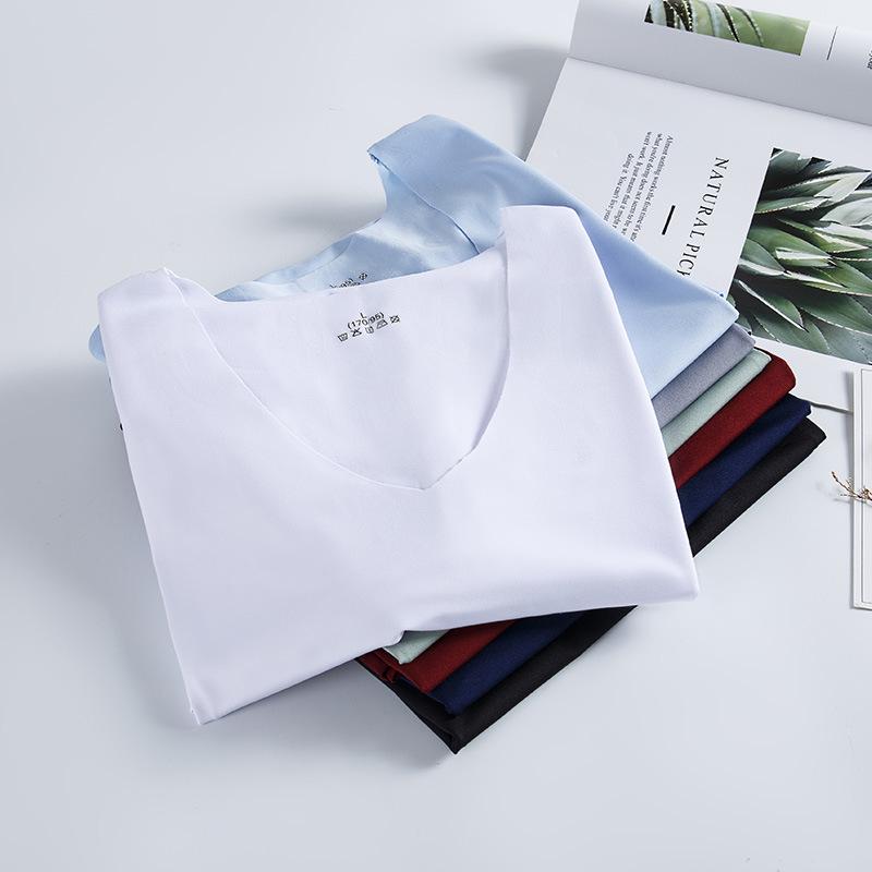 Men's Slim Fit Seamless Ice Silk Tank Top - Sleeveless, Breathable, Racerback, Summer Sports Fitness