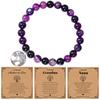 JYL TS Bracelet Grandma Gift  Beaded Transmits Warmth & Protective Energy