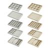 Jewelry Storage Box, with Velvet Interior Organize Tray, Durable Moisture-Proof Jewelry Case for Rings Earrings Bracelets