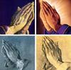 5D DIY Diamond Painting Devout Prayer Gesture Diamond Embroidery Cross Stitch Kit Full Rhinestone Mosaic Home Decor
