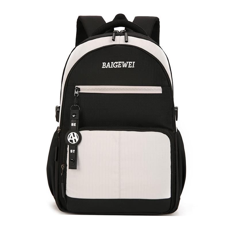 Trendy New Oxford Cloth Casual Backpack - Multi-Layer, Large Capacity School & Travel Bag for Students