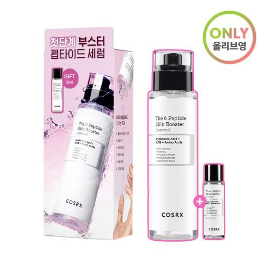 COSRX Сыворотка-бустер для кожи The 6 Peptide, 150 мл, специальная (+ Пептидная сыворотка 30мл)