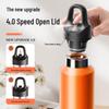 Shengjia 700ml 316 Stainless Steel Quick-Open Insulated Sports Bottle