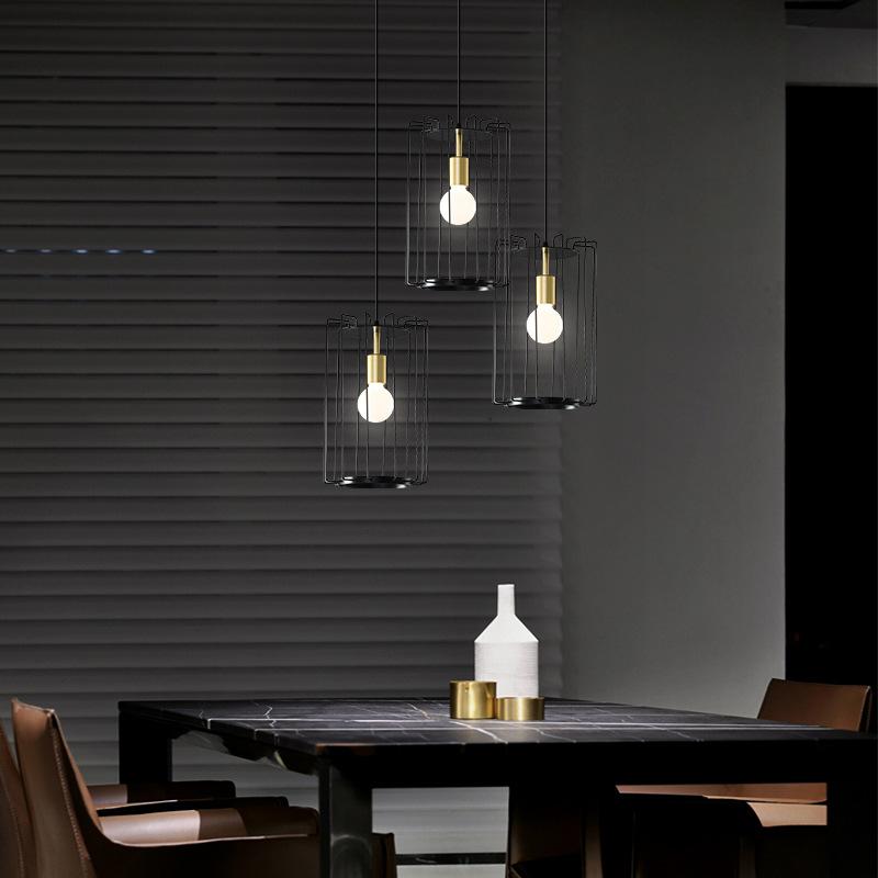 Современные классические подвесные светильники Lustre для спальни, столовой, ресторана, лофта, винтажные металлические длинные подвесные люстры с веревкой