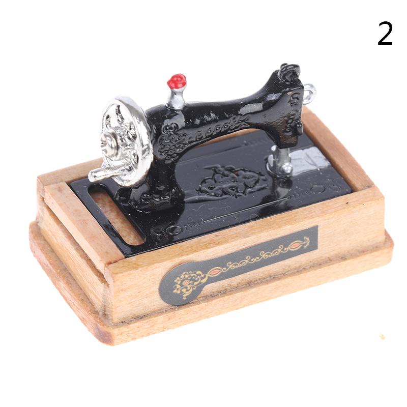 1:12 Dollhouse Miniature Furniture Sewing Machine Tailor Toy Decor Accessories
