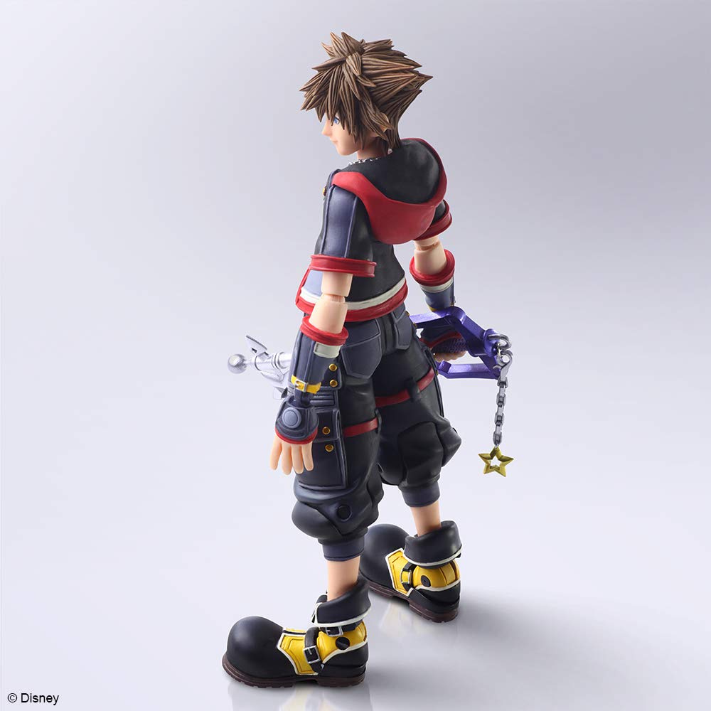 KINGDOM HEARTS III BRING ARTS Sora Version 2 ПВХ окрашенная подвижная фигурка