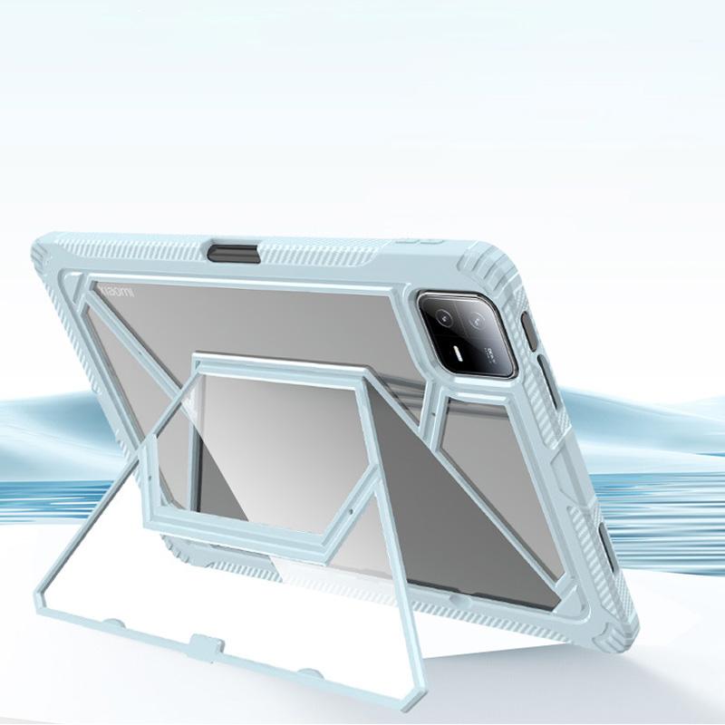 Чехол для планшета Xiaomi Pad 6 Pro, 11 дюймов, прозрачный магнитный чехол-подставка с кристаллами для Xiaomi Mi Pad 6, 2 в 1, жесткий чехол с невидимым кронштейном