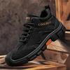 Men's Minimalist Suede Sports Shoe Casual and Lightweight Walking Shoes 2025 Anti Slip Sole City Life Shoes Travel Boots Shoes