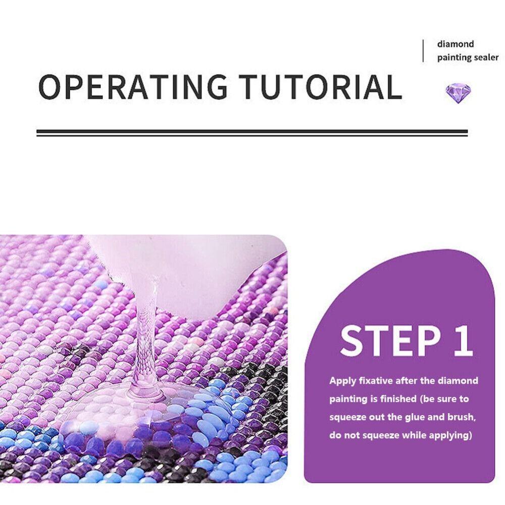 120 мл DIY Conserver Повышенная яркость ПВА Осветляющая печать Алмазная картина