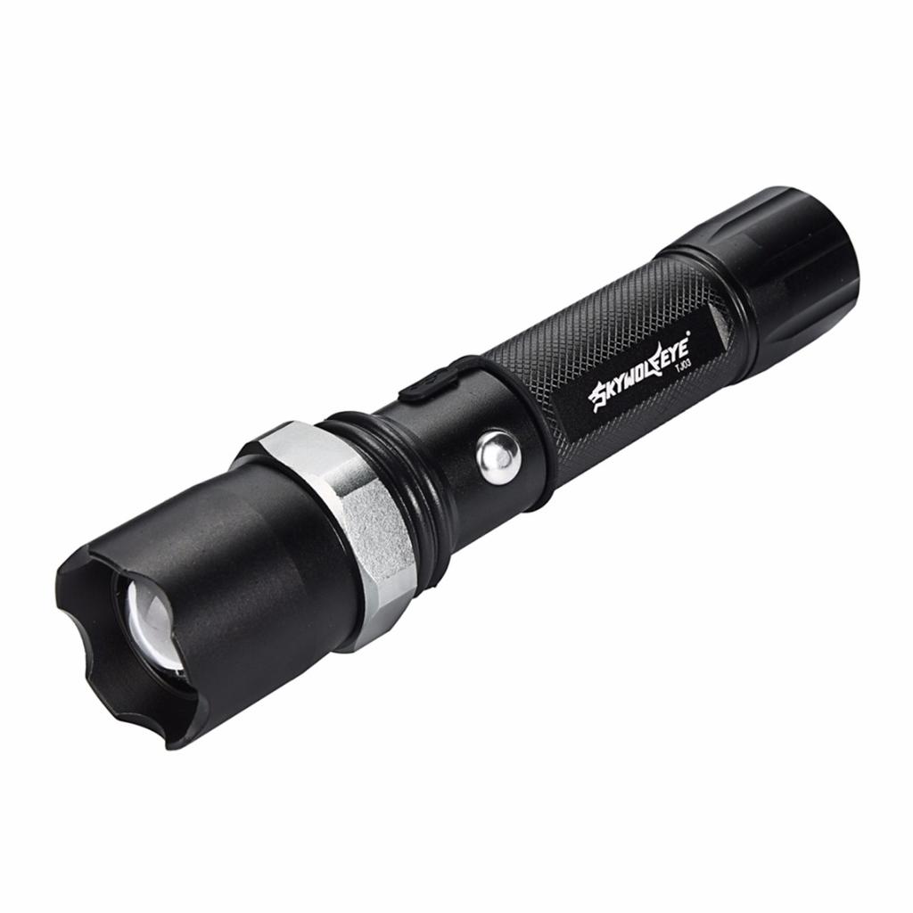 Супер яркий фонарик XPE + COB, вращающийся фонарь с регулируемой фокусировкой, 4 режима лампы