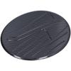 Fuel Tank Cover Trim Gas Cap Lid Carbon Fiber Style Decoration for Mazda CX 30 2020 2021