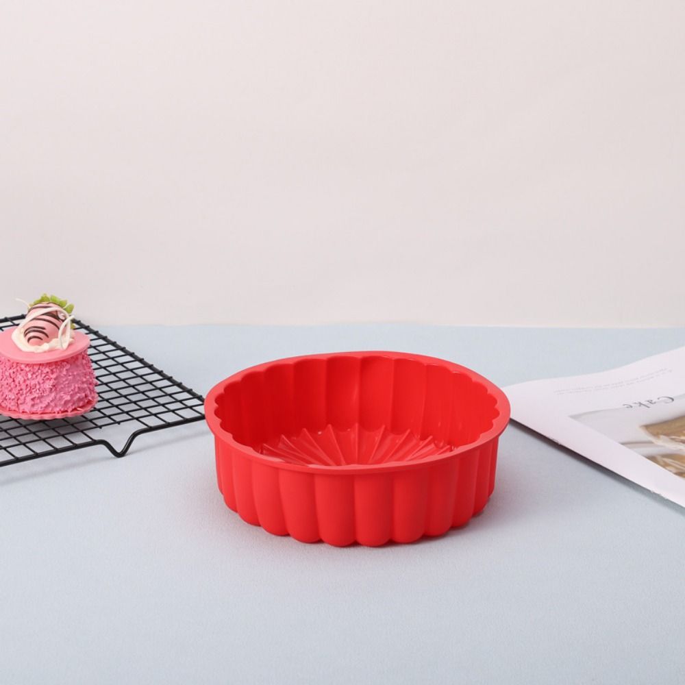 Creative Round Cake Mold Non-Stick Cake Baking Mold Multi-Purpose Silicone Cake Mold Baking Tool