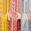 Birthday Party Wedding Decoration Backdrop Curtains Glitter Glossy Fringe Tinsel Foil Curtain Baby Shower Anniversary Wholesale