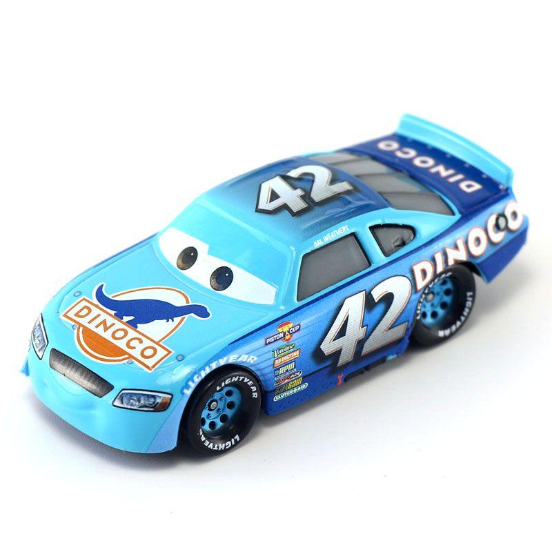 Disney Cars 95 Динозавр Серый Маккуин Сплав Детская Игрушечная Машинка Модель