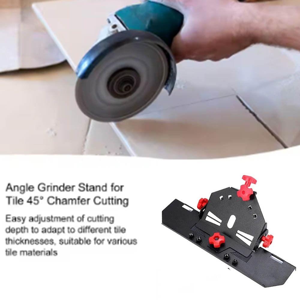 Adjustable Angle 45 Degree Chamfer Frame Metal Angle Grinder Chamfer Holder 115/125 Angle Grinder