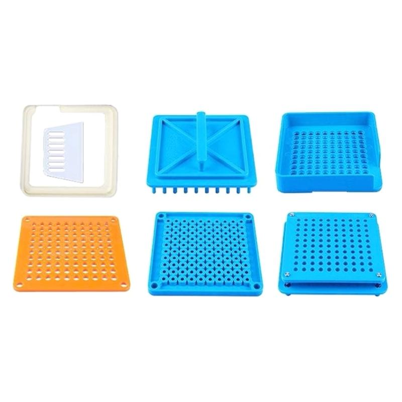 Premium Plastic Capsules Filler Set 100 Hole Capsules Filling Board Size 00 For Quick And Simple Operation